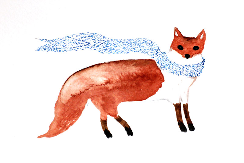 fox-with-scarf