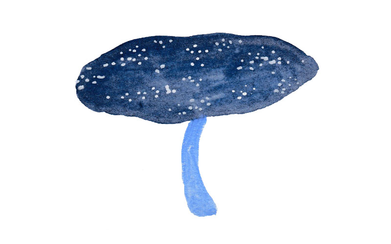 blue-mushroom