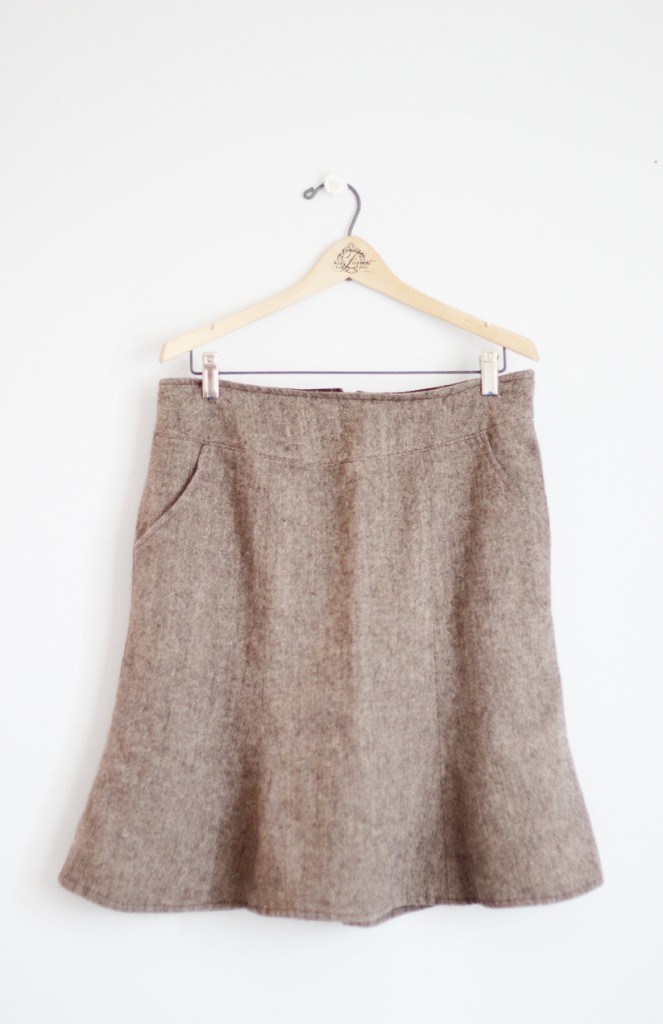 Sewing for Me: A brown flared skirt – Sanae Ishida
